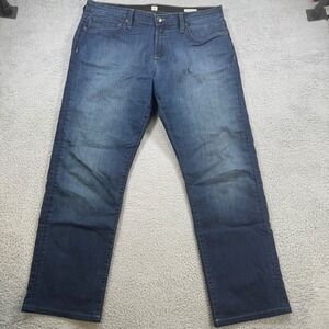 Agave Denim Waterman Relaxed Fit Dark Wash Mens Jeans Size 38x32